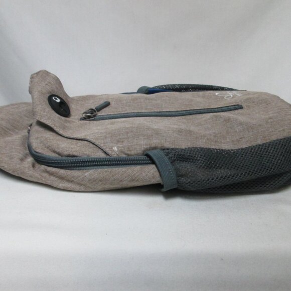 WATERFLY Crossbody Sling Backpack Bag Travel Hiking Chest Daypack canvas adjust - Picture 11 of 12